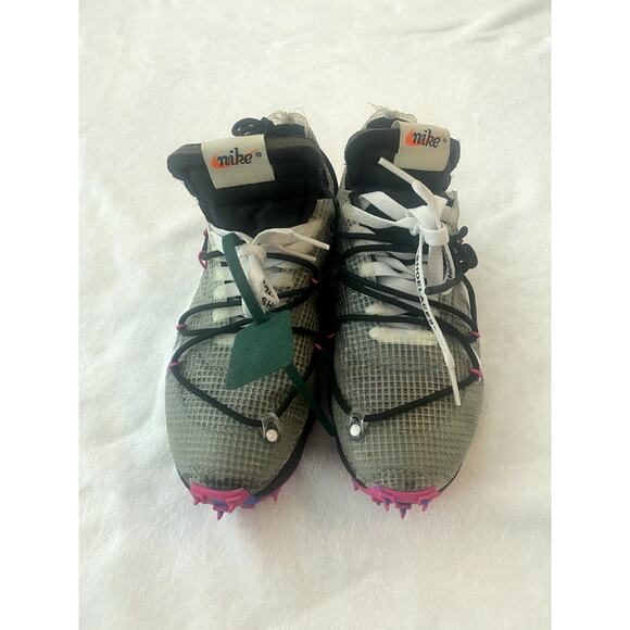 Womens Nike Vapor Street x Off White “Laser Fuchsia” Size 6.5 - Picture 2 of 7